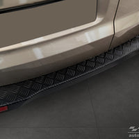 Geriffelter Kantenschutz für Ford Tourneo Transit Courier II Schwarz Matt