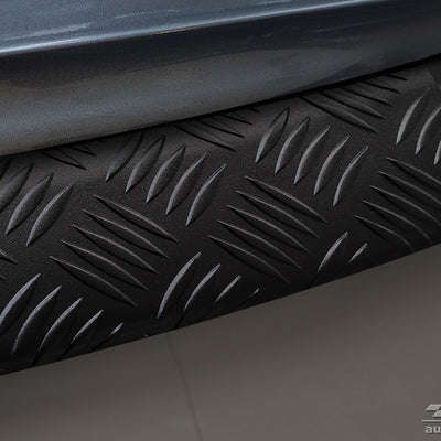 Geriffelter Kantenschutz für Nissan X-Trail III T32 Schwarz Matt