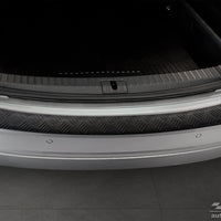 Geriffelter Kantenschutz für Skoda Octavia IV Combi Schwarz Matt