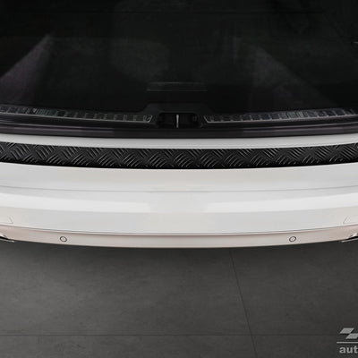 Geriffelter Kantenschutz für Volvo XC90 II Schwarz Matt
