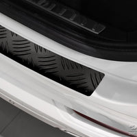 Geriffelter Kantenschutz für Volvo XC90 II Schwarz Matt