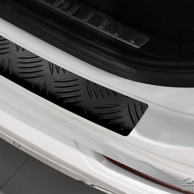 Geriffelter Kantenschutz für Volvo XC90 II Schwarz Matt