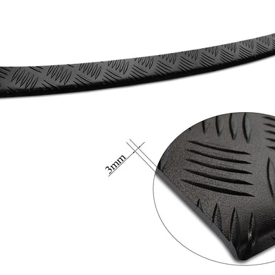 Geriffelter Kantenschutz für Volvo XC90 II Schwarz Matt