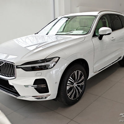 Geriffelter Kantenschutz für Volvo XC60 II Schwarz Matt