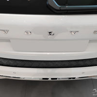 Geriffelter Kantenschutz für Volvo XC60 II Schwarz Matt