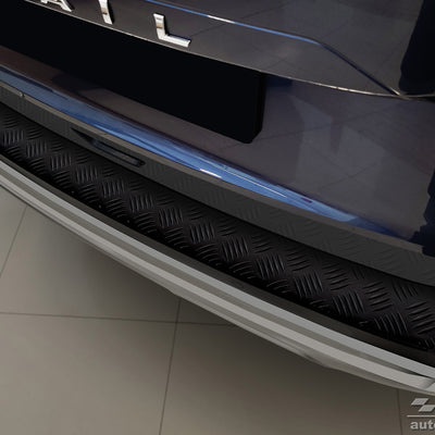 Geriffelter Kantenschutz für Nissan X-Trail IV T33 Schwarz Matt