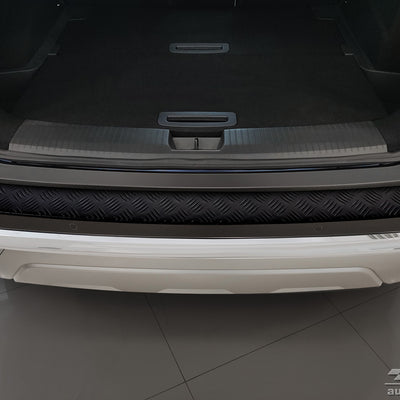 Geriffelter Kantenschutz für Nissan X-Trail IV T33 Schwarz Matt