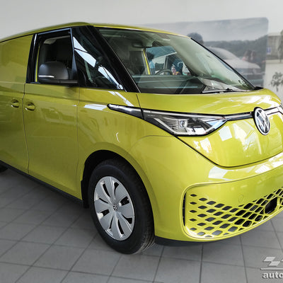 Geriffelter Kantenschutz für VOLKSWAGEN ID BUZZ (EB) / ID BUZZ CARGO (EBN) 2022 -> Schwarz Matt