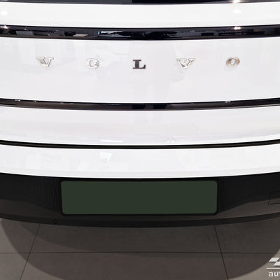 BLACK MATT Ladekantenschutz für VOLVO EX 30 2023-> Schwarz Matt