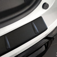 BLACK MATT Ladekantenschutz für RENAULT  ESPACE VI E-TECH FULL HYBRID 2023-> Schwarz Matt