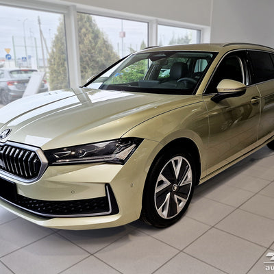 BLACK MATT Ladekantenschutz für SKODA SUPERB IV COMBI 2024-> Schwarz Matt