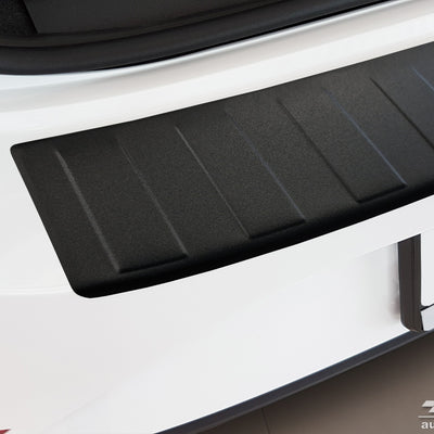 BLACK MATT Ladekantenschutz für SEAT  LEON IV Sportstourer  / FR  2020-2024, FL2024-> Schwarz Matt