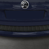 BLACK MATT Ladekantenschutz für SKODA  OCTAVIA III combi FL2016-2019 Schwarz Matt