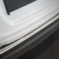 Carbon Ladekantenschutzleiste für TOYOTA  C-HR   crossover 2016-2019, FL2019->2023 Poliertes Stahl mit Schwarzer Carbon Farbe