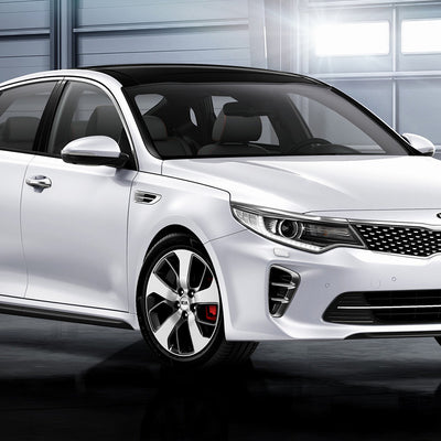 Ladekantenschutz für Kia Optima IV Schwarz-Graphit