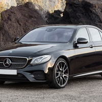 Carbon Ladekantenschutzleiste für MERCEDES  E Class  W213  Limousine 2016-2020, FL2020-2023 Schwarz-Rot Carbon