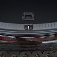 Carbon Ladekantenschutzleiste für MERCEDES  E Class  W213  Limousine 2016-2020, FL2020-2023 Schwarz-Rot Carbon