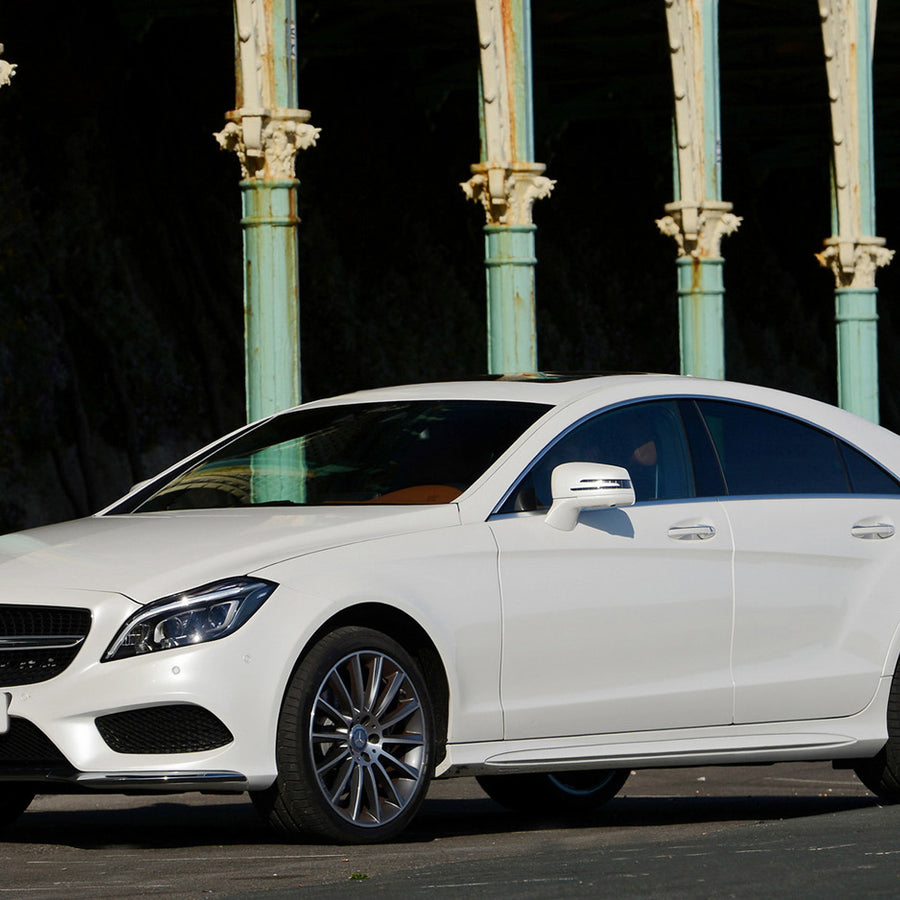 Carbon Ladekantenschutzleiste für MERCEDES  CLS (C218) 2014-> Schwarz Carbon