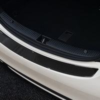 Carbon Ladekantenschutzleiste für MERCEDES  CLS (C218) 2014-> Schwarz Carbon