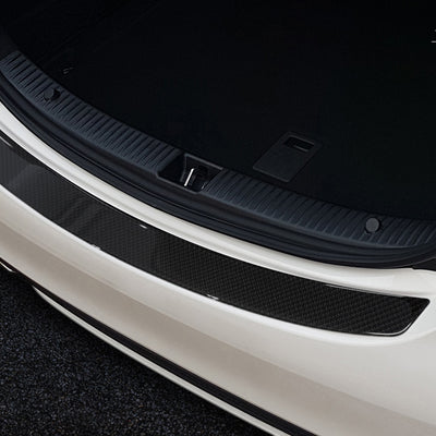 Carbon Ladekantenschutzleiste für MERCEDES  CLS (C218) 2014-> Schwarz Carbon