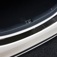 Carbon Ladekantenschutzleiste für MERCEDES  CLS (C218) 2014-> Schwarz Carbon