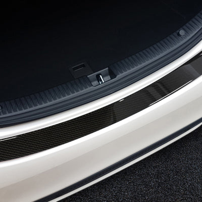 Carbon Ladekantenschutzleiste für MERCEDES  CLS (C218) 2014-> Schwarz Carbon