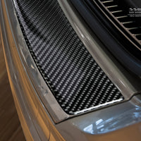 Carbon Ladekantenschutzleiste für VOLVO  XC60  2013-2017 Schwarz Carbon