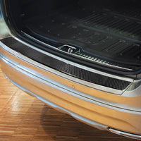 Carbon Ladekantenschutzleiste für VOLVO  XC60  2013-2017 Schwarz Carbon