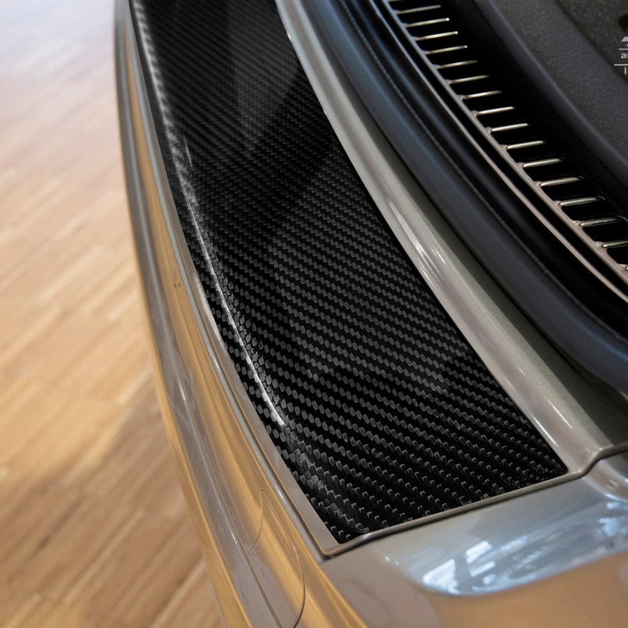 Carbon Ladekantenschutzleiste für VOLVO  XC60  2013-2017 Schwarz Carbon