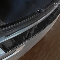 Carbon Ladekantenschutzleiste für VOLVO  XC60  II 2017-> Schwarz Carbon