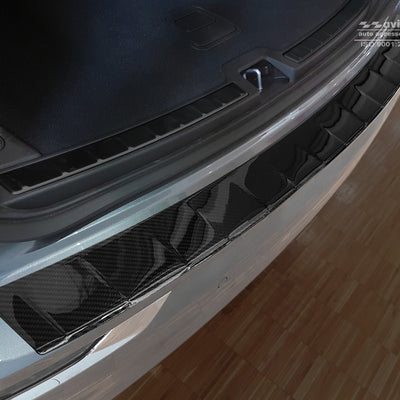 Carbon Ladekantenschutzleiste für VOLVO  XC60  II 2017-> Schwarz Carbon
