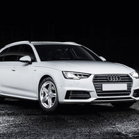 Carbon Ladekantenschutzleiste für AUDI  A4 B9 avant 2015-> Schwarz Carbon