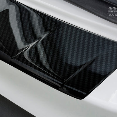Carbon Ladekantenschutzleiste für MERCEDES  GLC 2015-> Schwarz Carbon