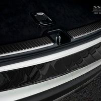 Carbon Ladekantenschutzleiste für MERCEDES  GLC 2015-> Schwarz Carbon