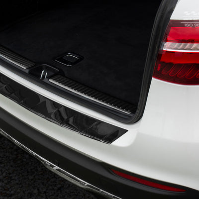 Carbon Ladekantenschutzleiste für MERCEDES  GLC 2015-> Schwarz Carbon