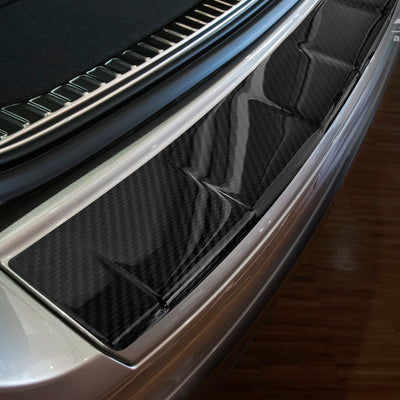 Carbon Ladekantenschutzleiste für VOLVO  XC60  2013-2017 Schwarz Carbon