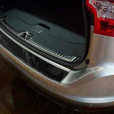 Carbon Ladekantenschutzleiste für VOLVO  XC60  2013-2017 Schwarz Carbon