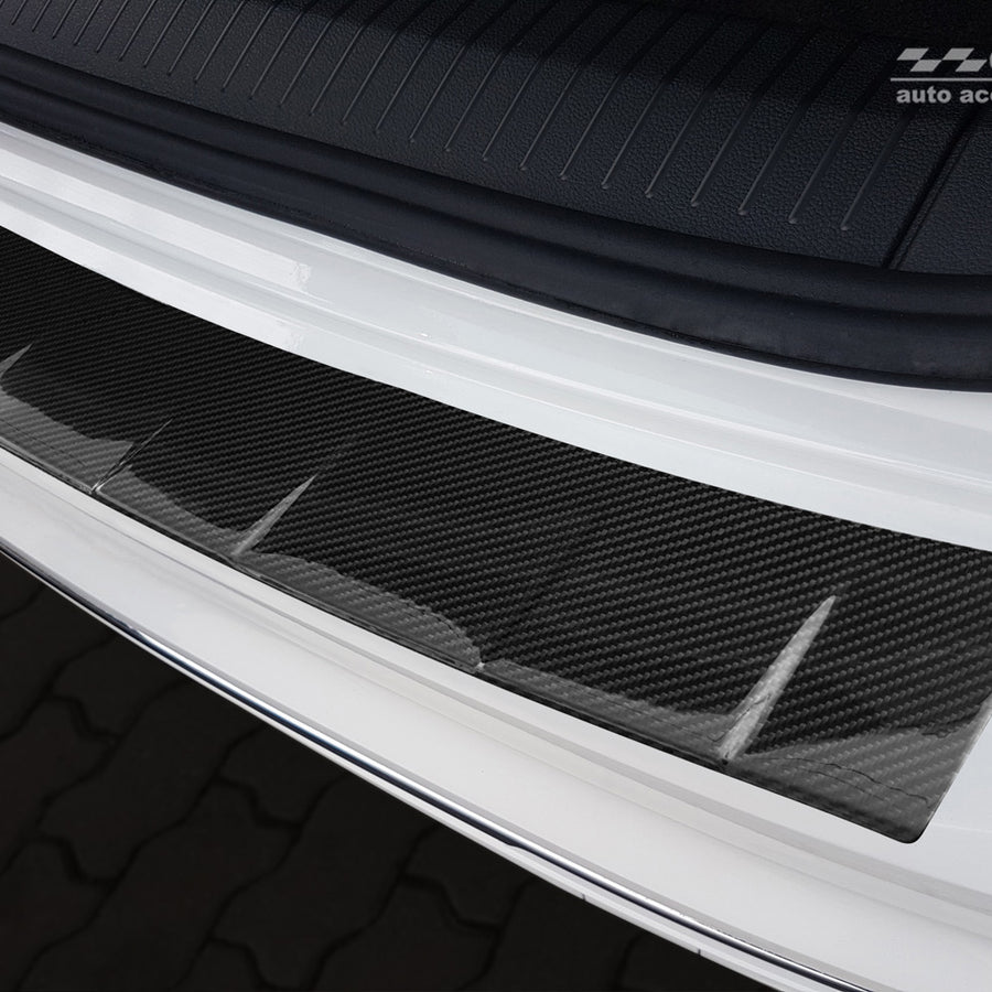 Carbon Ladekantenschutzleiste für JAGUAR  F-PACE  2016-> Schwarz Carbon