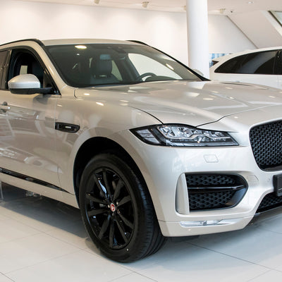 Carbon Ladekantenschutzleiste für JAGUAR  F-PACE  2016-> Schwarz Carbon