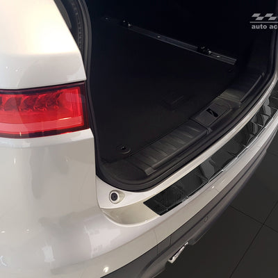Carbon Ladekantenschutzleiste für JAGUAR  F-PACE  2016-> Schwarz Carbon