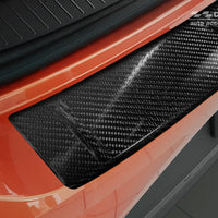 Carbon Ladekantenschutzleiste für VOLKSWAGEN T-ROC / cabrio 2017-2022, FL2022-> Schwarz Carbon