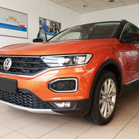 Carbon Ladekantenschutzleiste für VOLKSWAGEN T-ROC / cabrio 2017-2022, FL2022-> Schwarz Carbon