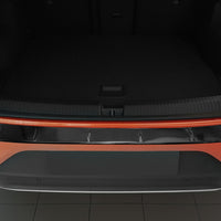 Carbon Ladekantenschutzleiste für VOLKSWAGEN T-ROC / cabrio 2017-2022, FL2022-> Schwarz Carbon