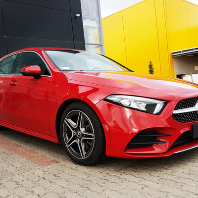 Carbon Ladekantenschutzleiste für MERCEDES  A Class 5d W177 2018-> Schwarz Carbon