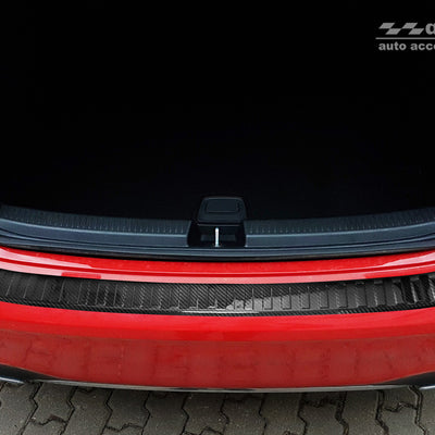 Carbon Ladekantenschutzleiste für MERCEDES  A Class 5d W177 2018-> Schwarz Carbon