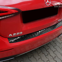 Carbon Ladekantenschutzleiste für MERCEDES  A Class 5d W177 2018-> Schwarz Carbon