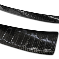 Carbon Ladekantenschutzleiste für VOLKSWAGEN  TIGUAN II  2015-2020, FL2020-> /eHybrid 2020-2024 /  R-Line 2015-2020, 2021-2024 / ALLSPACE 2017-2020, FL2020-2024 Schwarz Carbon