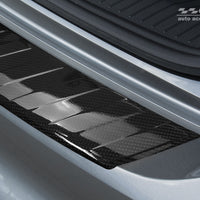Carbon Ladekantenschutzleiste für VOLKSWAGEN  TIGUAN II  2015-2020, FL2020-> /eHybrid 2020-2024 /  R-Line 2015-2020, 2021-2024 / ALLSPACE 2017-2020, FL2020-2024 Schwarz Carbon