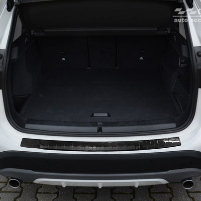 Carbon Ladekantenschutzleiste für BMW  X1 F48  FL2015-2019, FL2019-2022 Schwarz Carbon