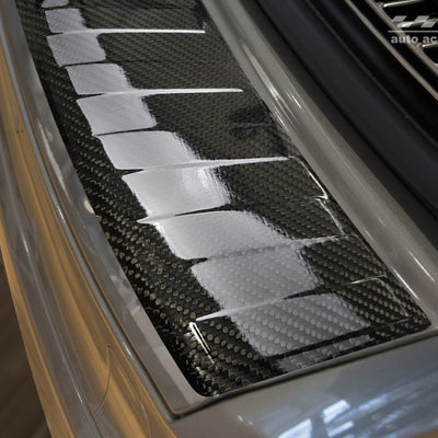Carbon Ladekantenschutzleiste für VOLVO  XC60  2013-2017 Schwarz Carbon